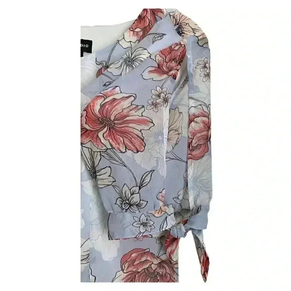 I.N. Studio Floral Shirt - Size Large - Summer Blouse - IN Studio - Picture 3 of 7